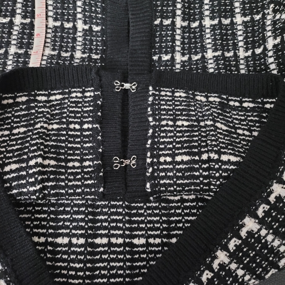 Sold- Aqua Tweed Cardigan - 100% Exclusive - Picture 7 of 10